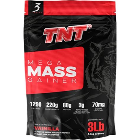 Proteina Tnt Mega Mass Gainer 3 Libras NEOPHARMA Falabella