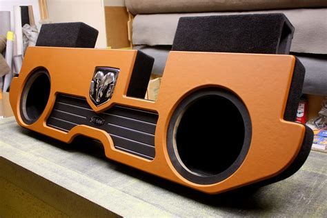 Dodge Ram Quad Cab And Crew Cab Ported Sub Box