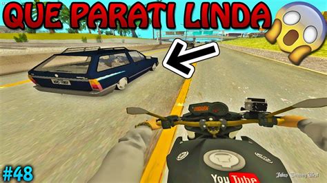 GTA SAN ANDREAS MOTOVLOG Vida Real 48 FAZENDO UNS CORRES PRO