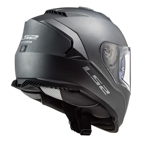 Casco Integral LS2 FF800 STORM Solid Matt Titanium Micasco Es