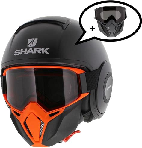 Shark Street Drak - Mat Zwart (incl. 2 maskers) : Amazon.de: Auto ...