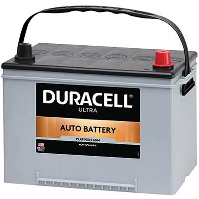 Duracell Ultra Car And Truck Battery Platinum AGM 750CCA Group