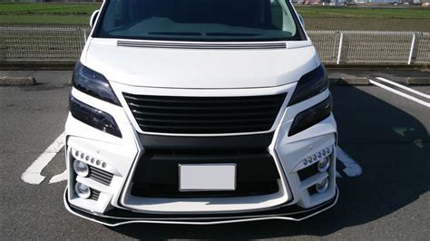 EPR INT 12 15 Vellfire 20 Series AH20 SS Style Front Grill