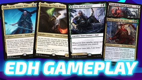 Sefris Vs Averna Vs Jorn Vs Tevesh Reyhan Live EDH Commander VOD