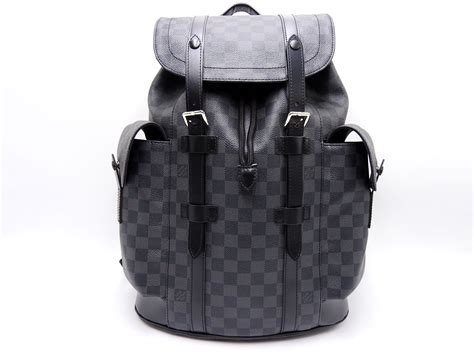 Lv Christopher Pm Damier Graphite Backpack N41379 IUCN Water