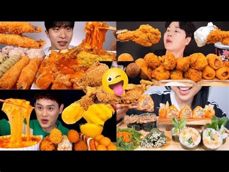 Food Compilation Best Korean Fast Food Mukbang Big Bites Eating Show