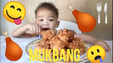 Mukbang Fried Chicken 😋🍗 Youtube