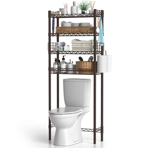 Buy Over Toilet Storage Shelf Tier Bathroom Organizer Storage