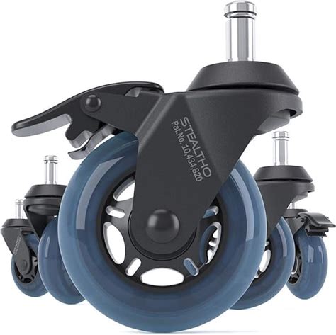 Amazon Stealtho Locking Caster Wheels Set Of 5 2 Wheels With