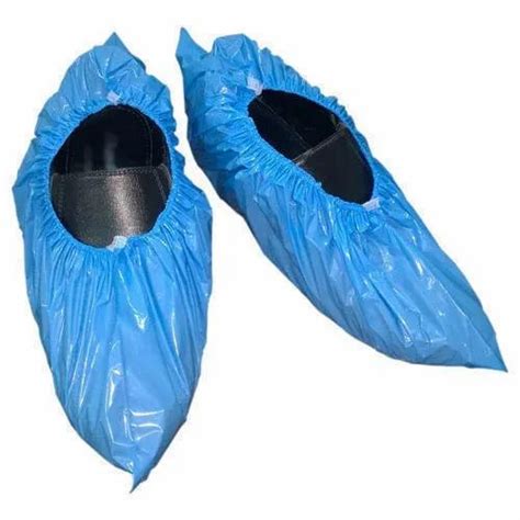 Blue Cpe Disposable Shoe Cover For Hospital Rs Pair Shree