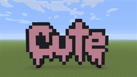 Minecraft Cute Pixel Art
