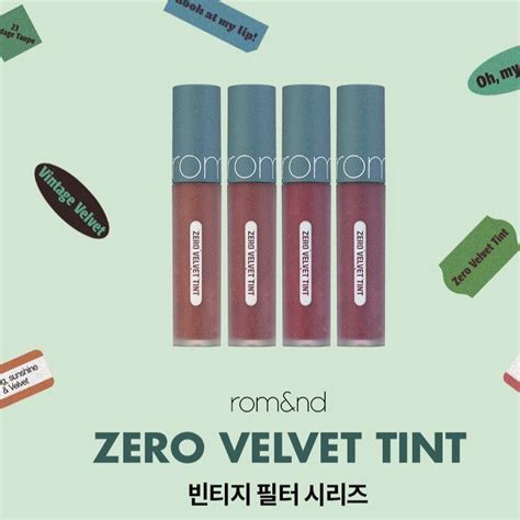 Son kem lì Romand Zero Velvet Tint