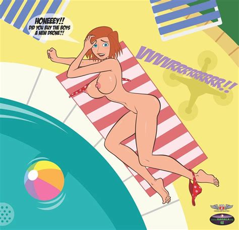 Ann Possible Sitting Naked By The Pool Kim Possible Scrolller