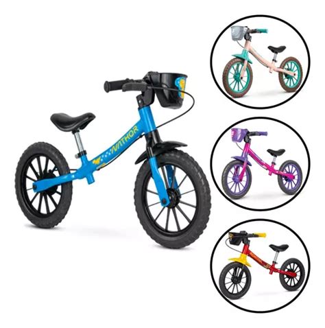 Bicicleta Infantil Equilíbrio Nathor Balance Nathor Aro 12 Frete grátis