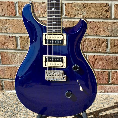 Prs Se Standard 24 Translucent Blue Matts Guitars