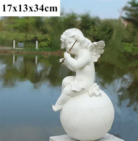 village garden ornaments retro decorative angel figurines statues angel Cupid angel figurines ...