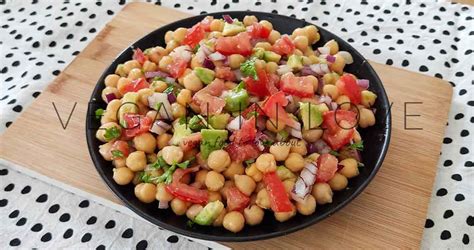 Ensalada de Garbanzos Fácil y Rápida Vegan in love