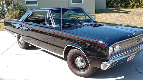 Black On Black 1967 Dodge Coronet Is One Of The First Rts Ever Built