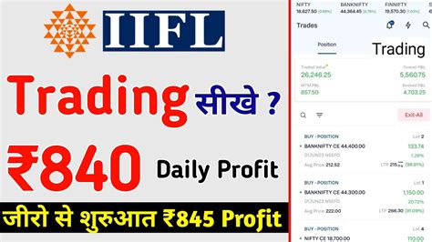 How To Open Iifl App And Start Options Trading 2024 Iifl Options