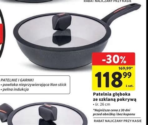 Patelnia głęboka volcano 26 cm Valdinox cena promocje opinie