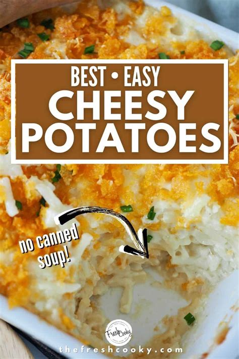 Cheesy Hashbrown Casserole Recipe With Corn Flakes • The Fresh Cooky