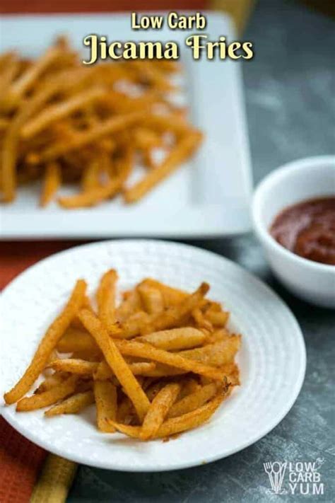 Keto Fries: Making Low Carb French Fries with Jicama | Low Carb Yum