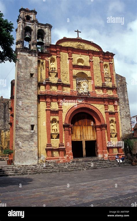 The Baroque Style Facade Of Templo De Tercera Orden De San Francisco