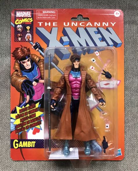 HASBRO MARVEL LEGENDS Retro The Uncanny X Men Gambit 6 Action Figure