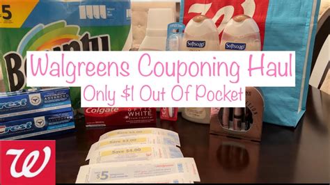 Walgreens Couponing Haul Easy Couponing Deals At Walgreens