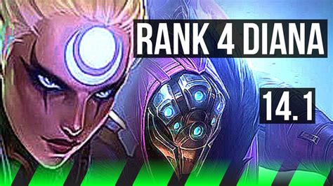 Diana Vs Jax Jng 1403 Rank 4 Diana Legendary 300 Games Kr