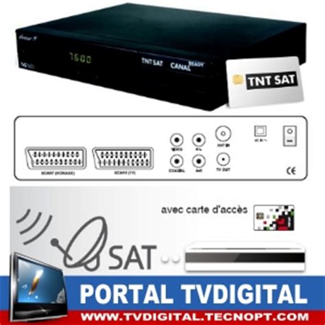 Receptor Satelite Digital Para Canais Franceses TNTSAT E FRANSAT