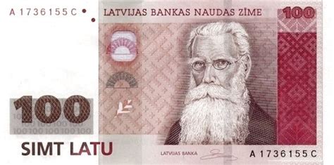 100 Latu - Latvia – Numista
