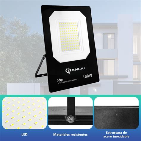 W Reflector Led Exterior Tianlai R W S Pzs Env O Gratis