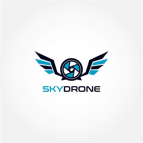 Sky Drone Logo 660626 Vector Art at Vecteezy