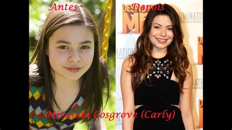 Antes E Depois Dos Personagens De ICarly YouTube