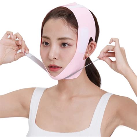 Bandage Amincissant Pour Le Visage Lifting Du Visage Avec Sommeil