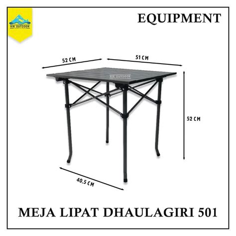 Jual Meja Lipat Dhaulagiri Folding Table Shopee Indonesia