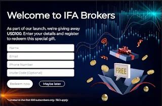 IFA Brokers 100 Forex No Deposit Bonus FXZone