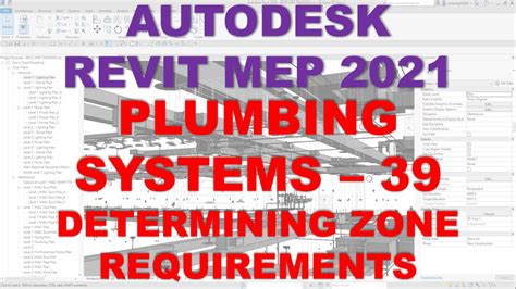 Autodesk Revit MEP 2021 PLUMBING SYSTEMS DETERMINING ZONE REQUIREMENTS