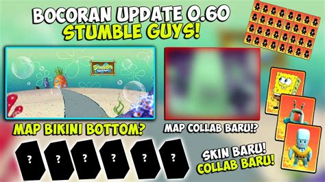 Bocoran Update Stumble Guys Map Bikini Bottom Skin Spongebob