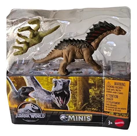 Jurassic World Minis Dino Trackers Amargasaurus Herrerasau Envío gratis