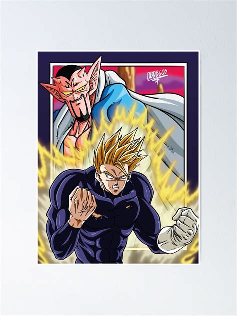 "Gohan Vs Dabura" Poster for Sale by BBDBG03 | Redbubble