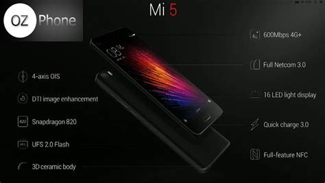 Xiaomi Mi 5 specs and price - Oz Phone