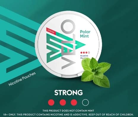 Velo Polar Mint Strong Khaleej Vape Dubai Uae