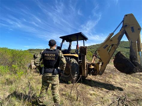 PF faz operação contra garimpo ilegal Polícia Federal