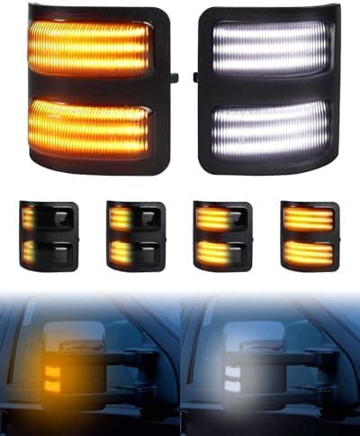 Amazon PWOBVZ Switchback LED Side Mirror Marker Lights For Ford