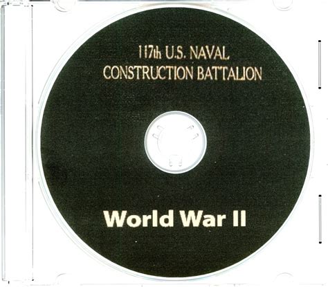 Seabee Th Naval Construction Battalion Wwii Memory Book On Cd