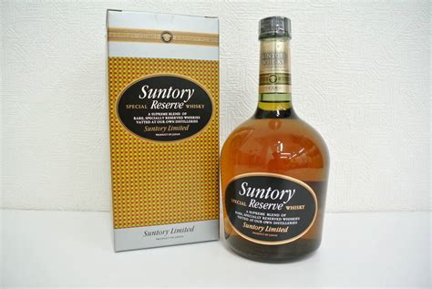 【未使用】9328 酒祭 洋酒祭 サントリー リザーブ 750ml 43 未開栓 箱付 スペシャル ウイスキー Suntory