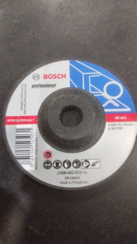 Bosch Grinding Wheel Inch Thickness Of Wheel Mm At Rs Piece In