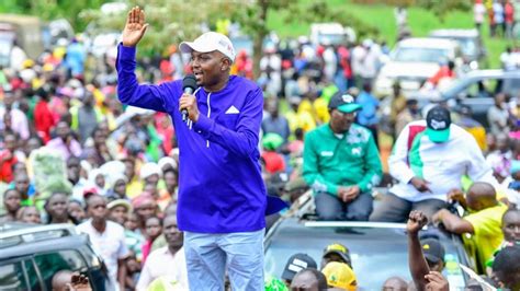 MOSES KURIA ROARS AT KENYA KWANZA S RALLY IN KAKAMEGA YouTube